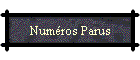 Numéros Parus